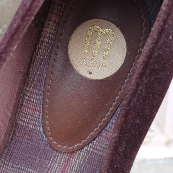 Melissa Hello velvet Heels - Picture 4 of 8
